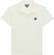 Vilebrequin Kids' Embroidered Turtle Terry Polo