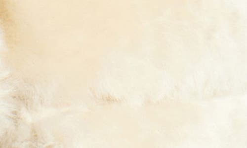 Jacquemus La Chapka Genuine Shearling Trapper Hat In White