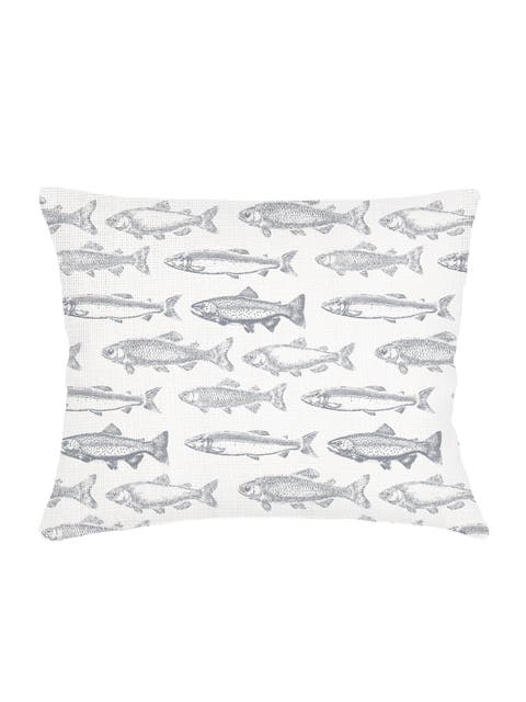 School of Fish Linen Pillow Sham