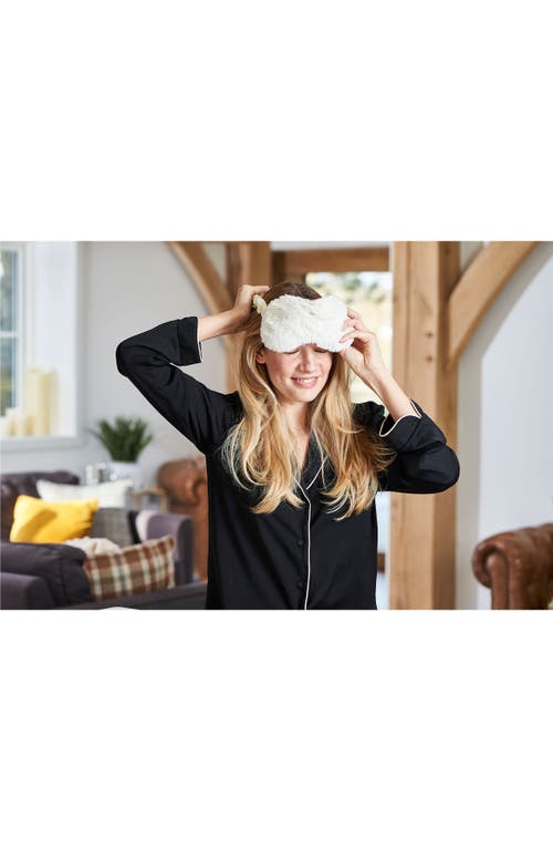 Warmies Plush Eye Mask In Light Beige