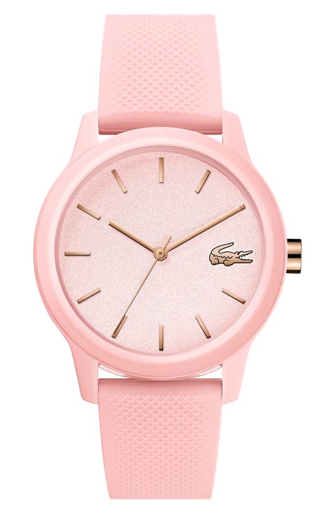 12.12 Silicone Strap Watch, 36mm