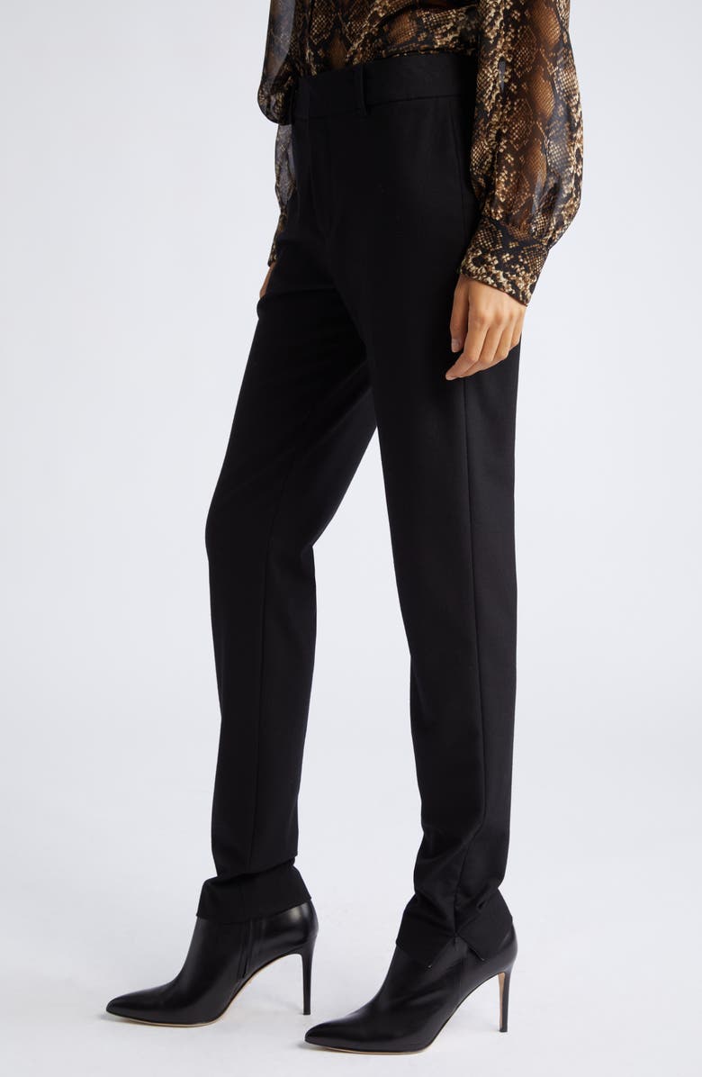 Nili Lotan Lino Stretch Wool Skinny Pants, Alternate, color, 