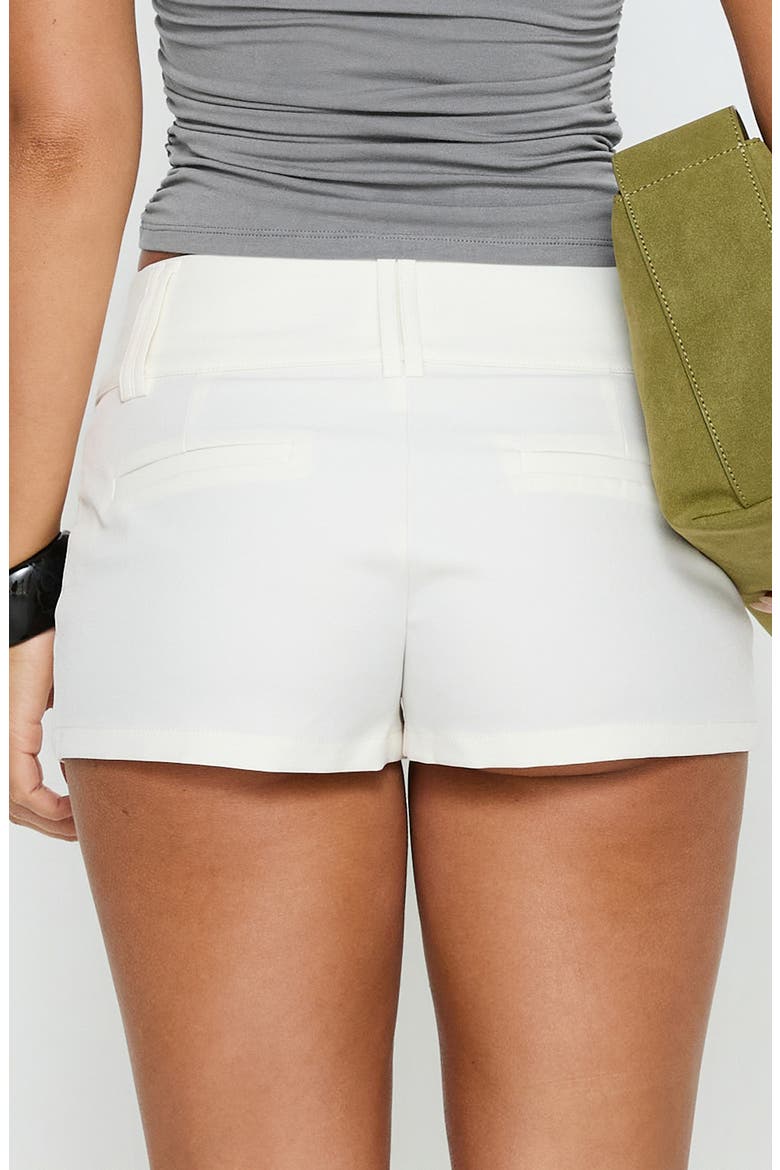 Two Lovers Low Rise Shorts, Alternate, color, WHITE