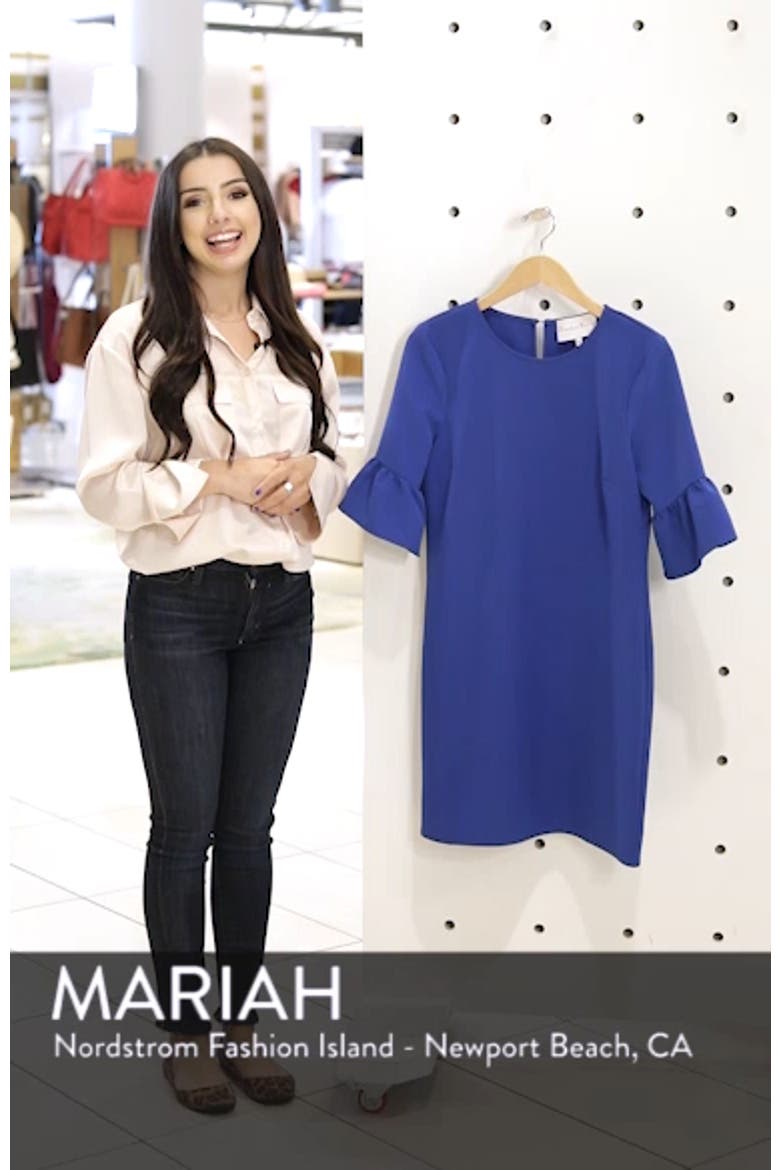 Bell Sleeve Shift Dress video