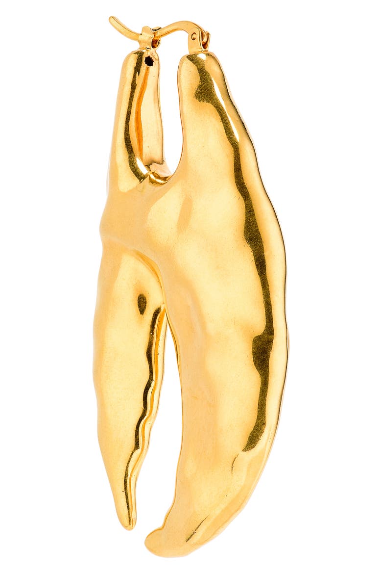 The Poisson Earrings, Alternate, color, GOLD 280