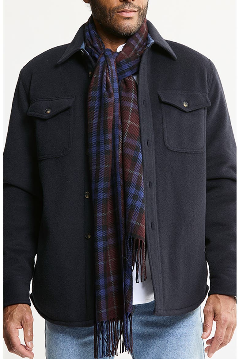 Luxe Soft Blend Quilt Lined Overshirt, Main, color, NAVY