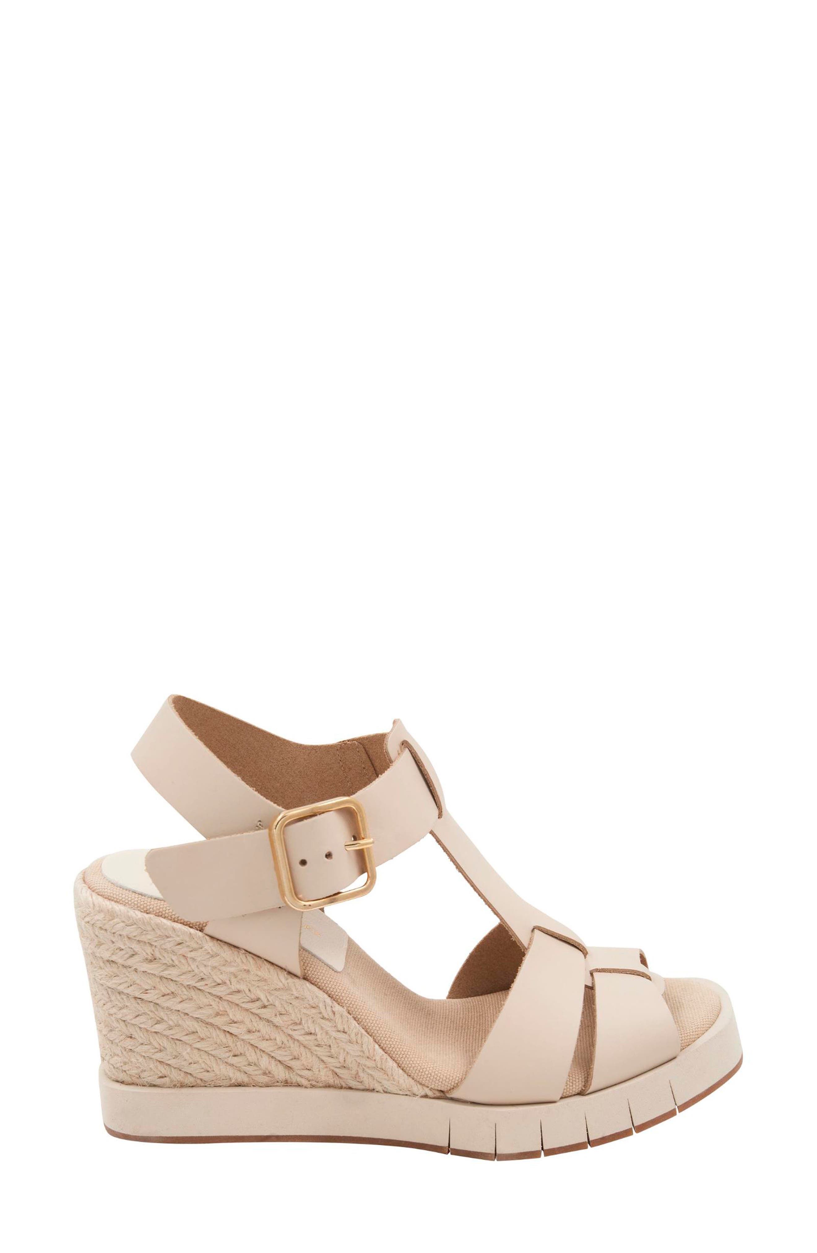 Farami Sole Motion Espadrille Wedge Sandal, Alternate, color, IVORY