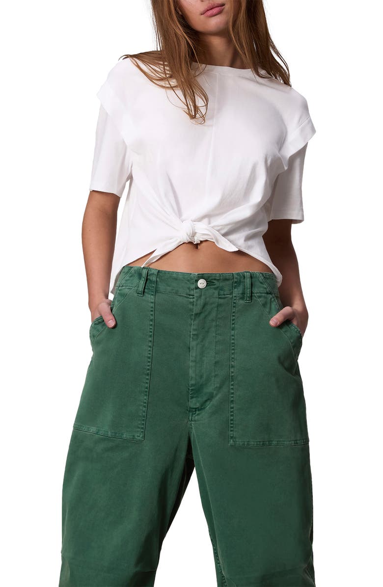 rag & bone Savannah High Waist Twill Utility Pants, Alternate, color, 