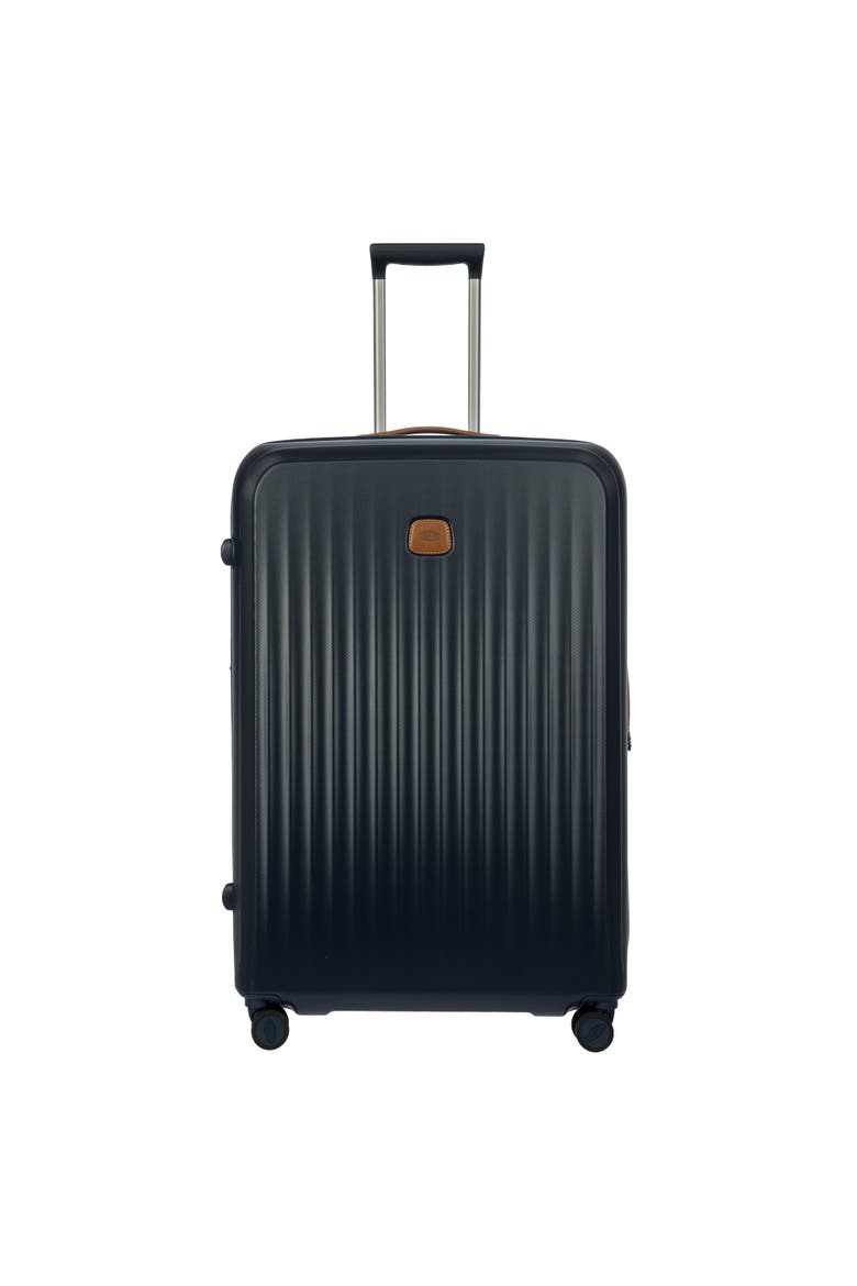 Taormina Hardside Expandable 32" X-Large Checked Spinner Luggage, Main, color, Blue