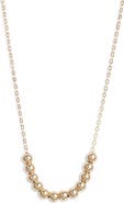 Nashelle Beaded Chain Choker Necklace