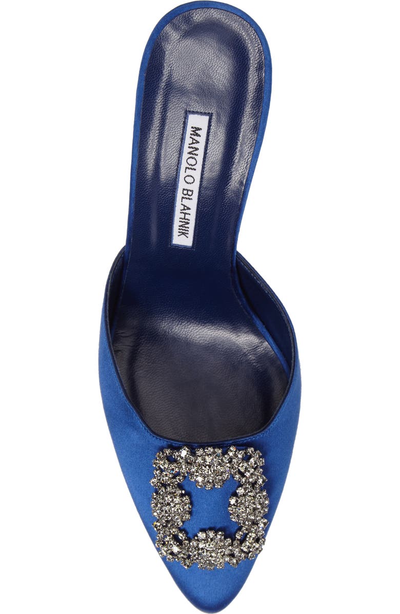 Manolo Blahnik Hangisi Embellished Mule, Alternate, color,