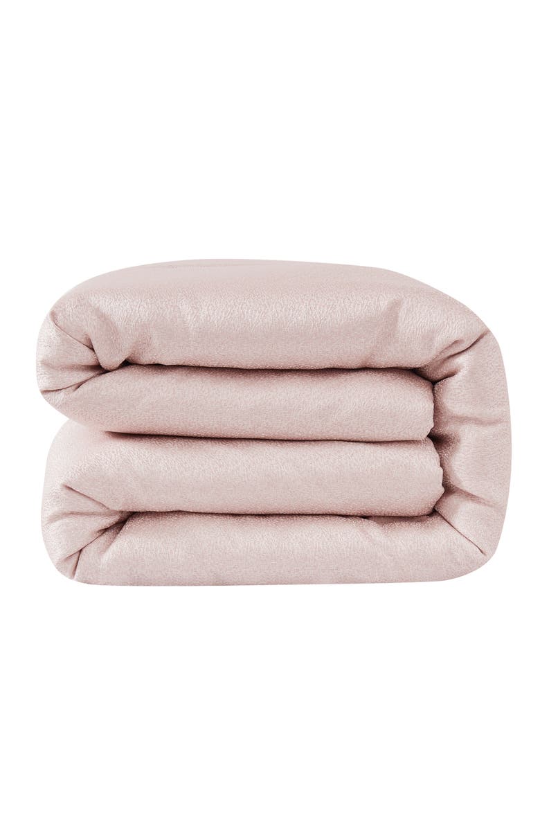 LUSH DECOR Raindrop Comforter Set, Alternate, color, Blush