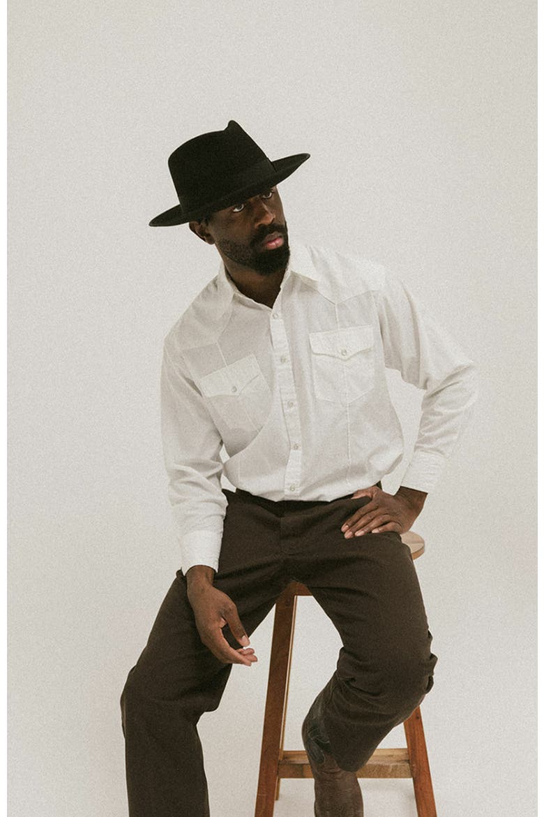 Waterloo Fedora, Alternate, color, Black