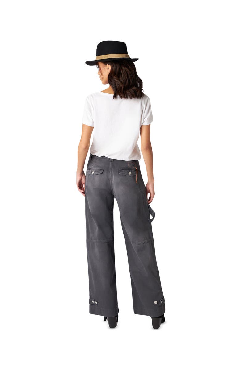 Fortela Juniat Cargo Twill Cotton Trousers, Alternate, color, Dark Grey