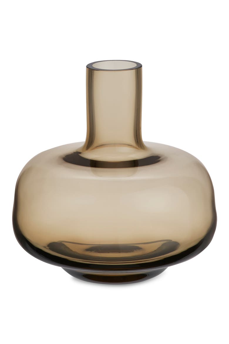 Kappa Mini Vase, Main, color, BROWN