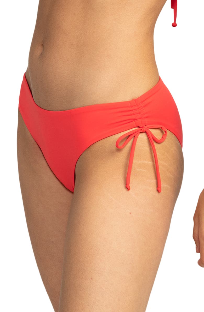 Roxy Beach Classics Hipster Bikini Bottoms, Alternate, color, Hibiscus