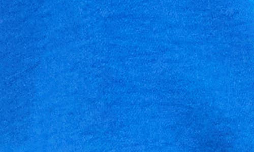 Karen Kane Puff Sleeve Satin Top In Blue