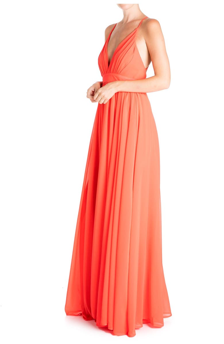 MEGHAN LA Enchanted Garden Maxi Dress, Alternate, color, 