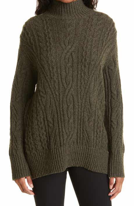 Vince Cable Extrafine Merino Wool Blend Mock Neck Sweater