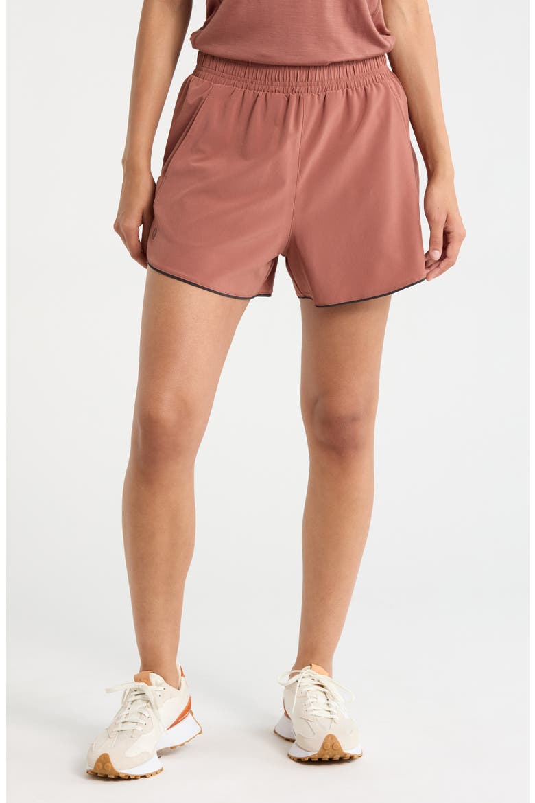 Active Brief Lined Shorts, Main, color, MOCHA