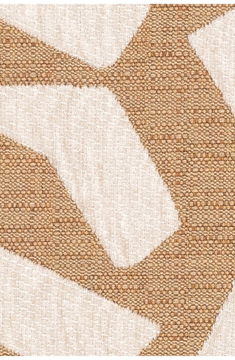 Elaine Smith Fascination Caramel Chenille Indoor & Outdoor Woven Accent Pillow, Alternate, color, Caramel