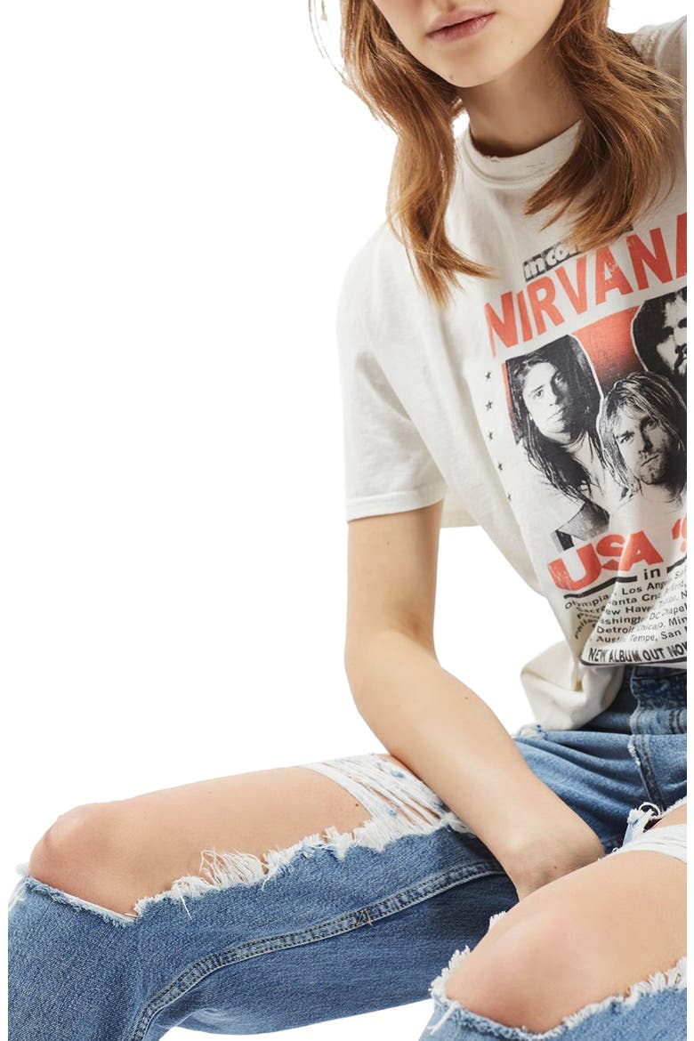 Hayden Ripped Boyfriend Jeans, Alternate, color, MID DENIM