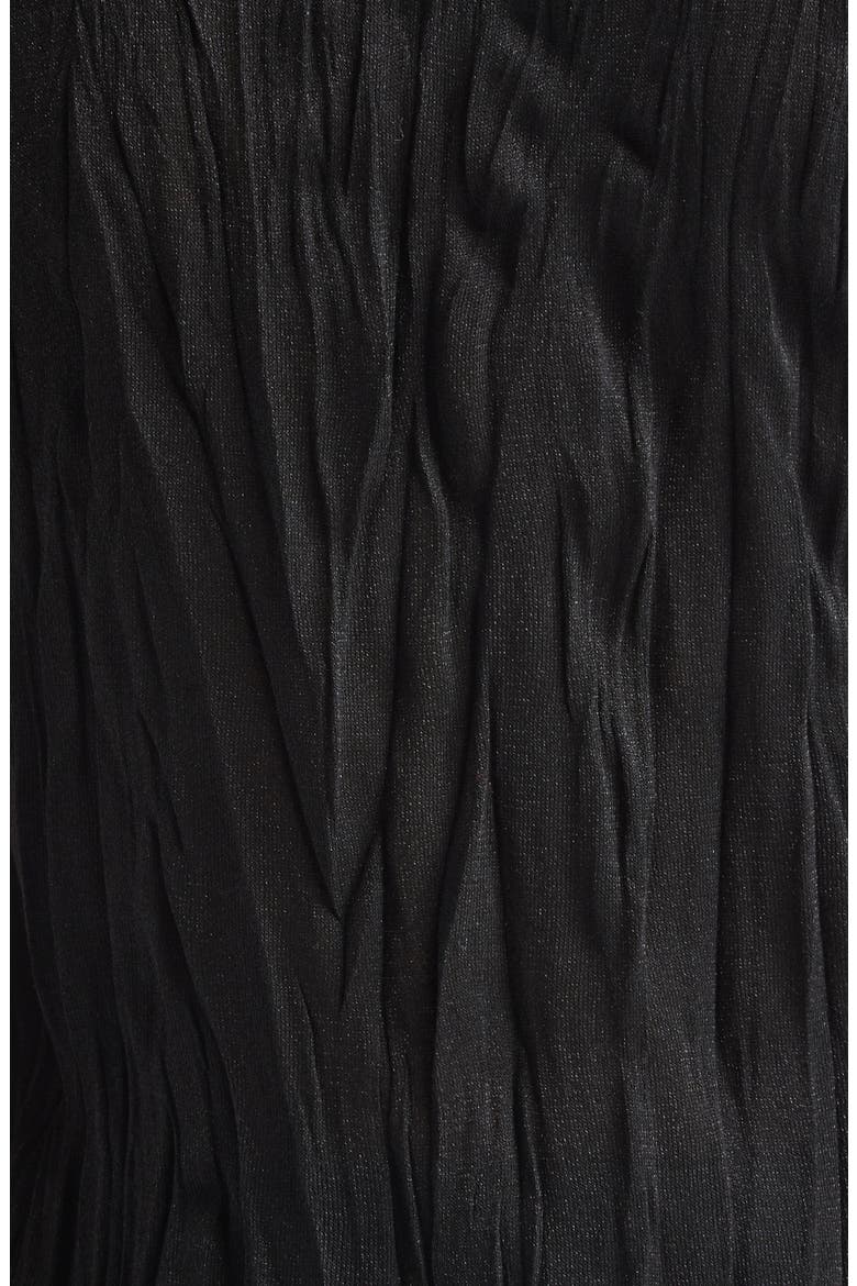 Crinkled Sweater Tank, Alternate, color, BLACK