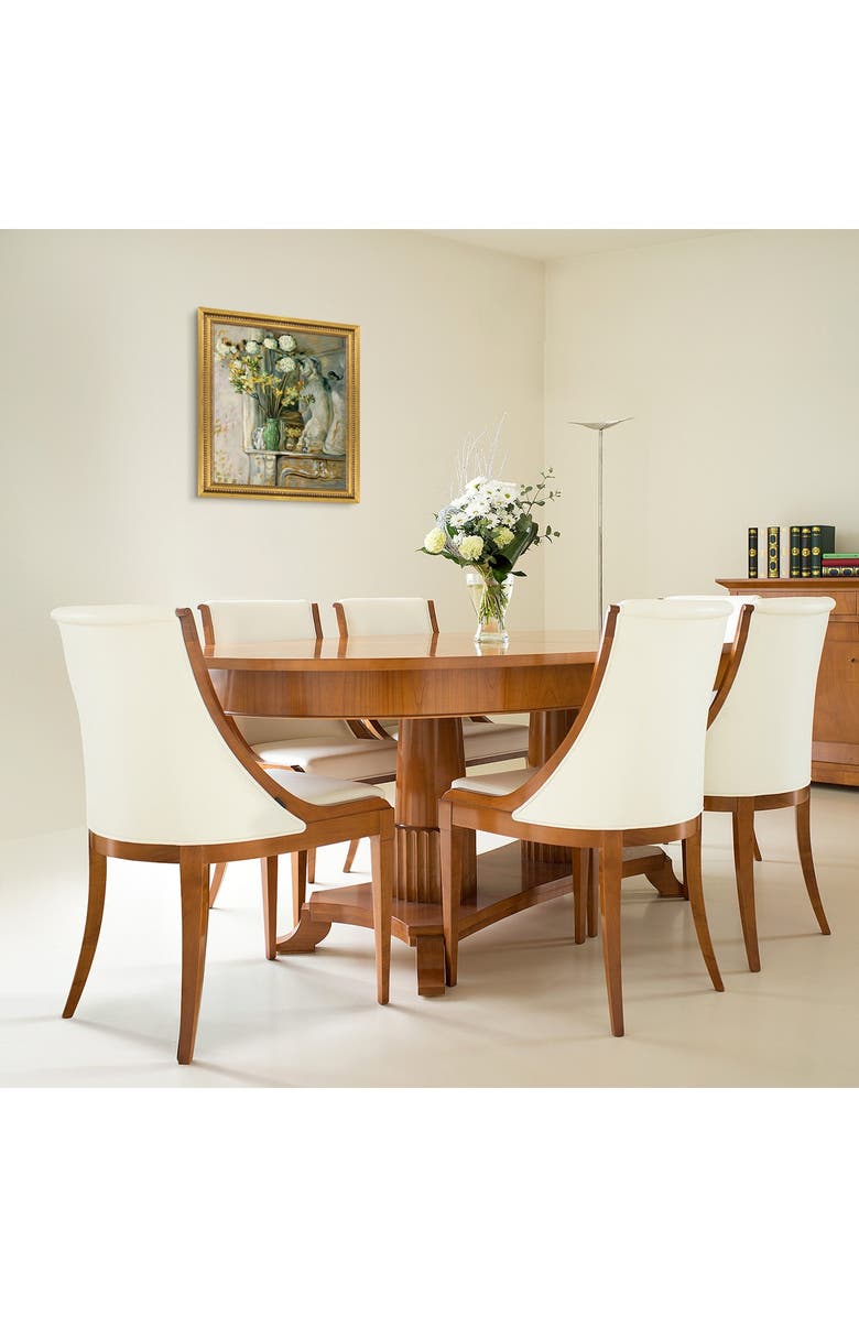 OVERSTOCK ART Guelder Roses & The Venus of Milo by Edouard Vuillard Framed Oil Painting Reproduction - 25" x 29", Alternate, color,