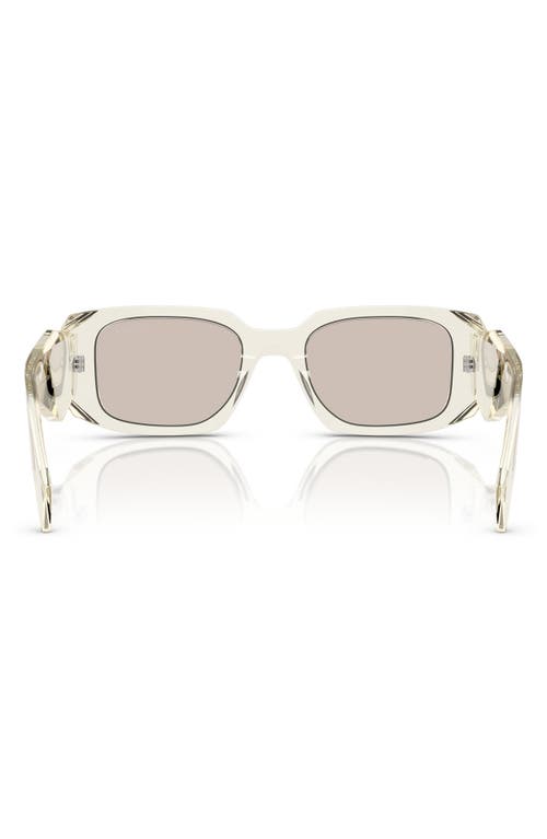 PRADA PRADA 49MM SMALL RECTANGULAR SUNGLASSES