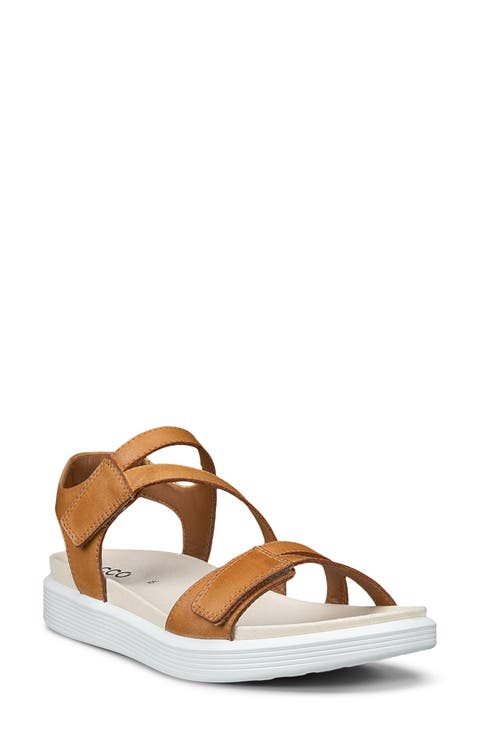 Soft Three Strap Sandal (Women)