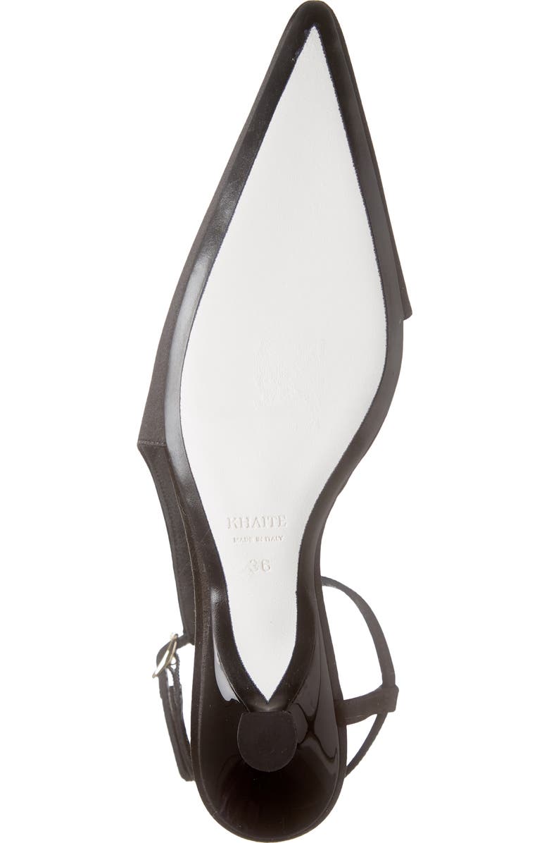 Khaite Seville Ankle Strap Pointed Toe Pump, Alternate, color,