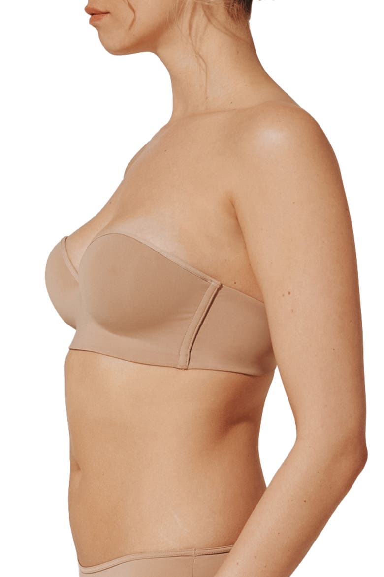 24/7® Classic Underwire Always Up Strapless Bra, Alternate, color, TAUPE