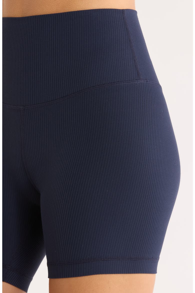 Ribbed Shorts, Alternate, color, NAVY BLAZER