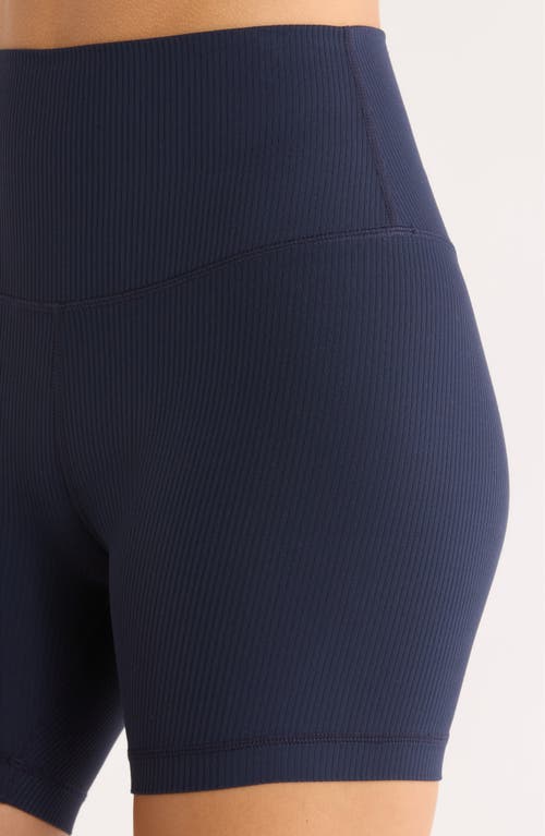 Mpg Ribbed Shorts In Blue