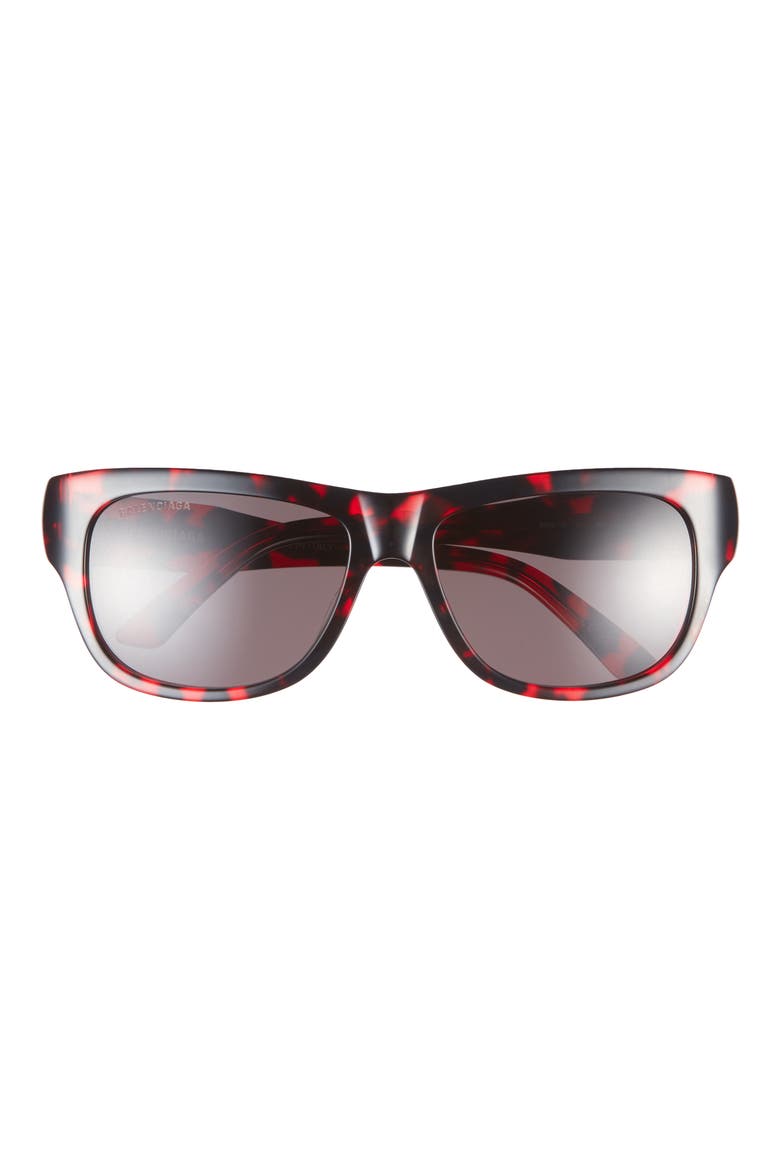 56mm Square Sunglasses, Main, color, HAVANA HAVANA GREY