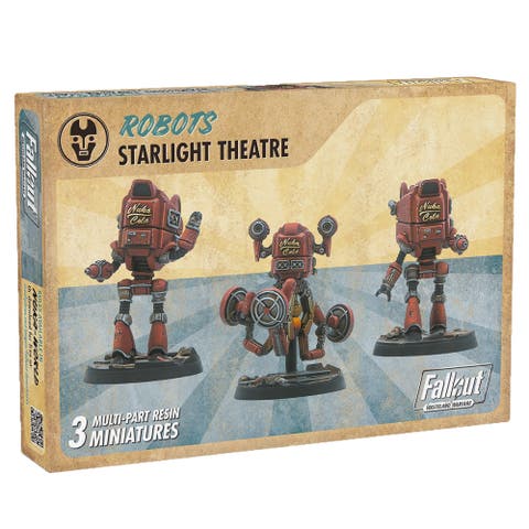 Fallout,  Wasteland Warfare Robots, 3 Figures