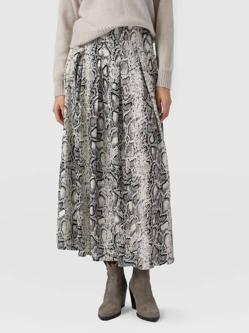 Saint And Sofia Saint + Sofia Eliza Pleated Skirt
