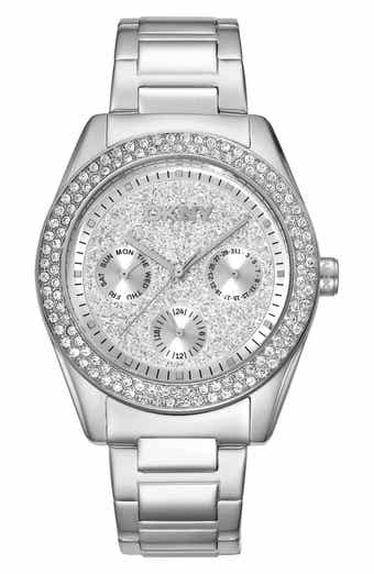 Evening Multifunction Bracelet Watch, 36mm