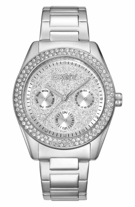 Evening Multifunction Bracelet Watch, 36mm