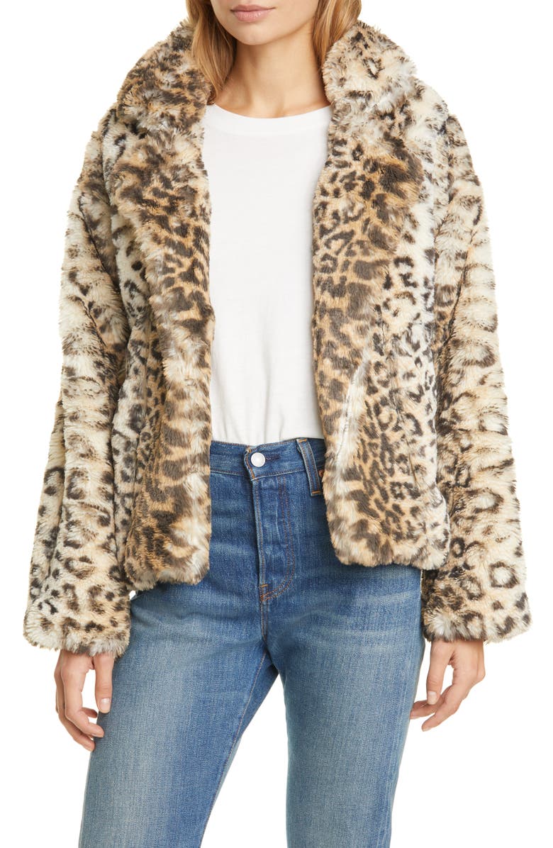 Le Superbe Fur Sure Faux Fur Jacket, Main, color, 