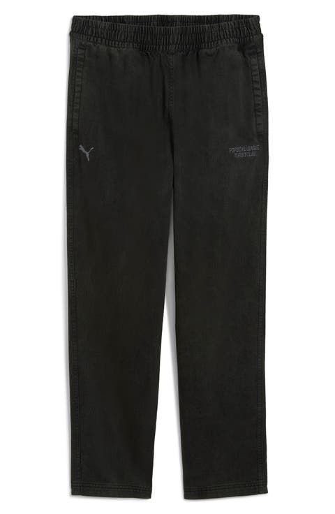 Porsche League Elastic Waist Cotton Pants