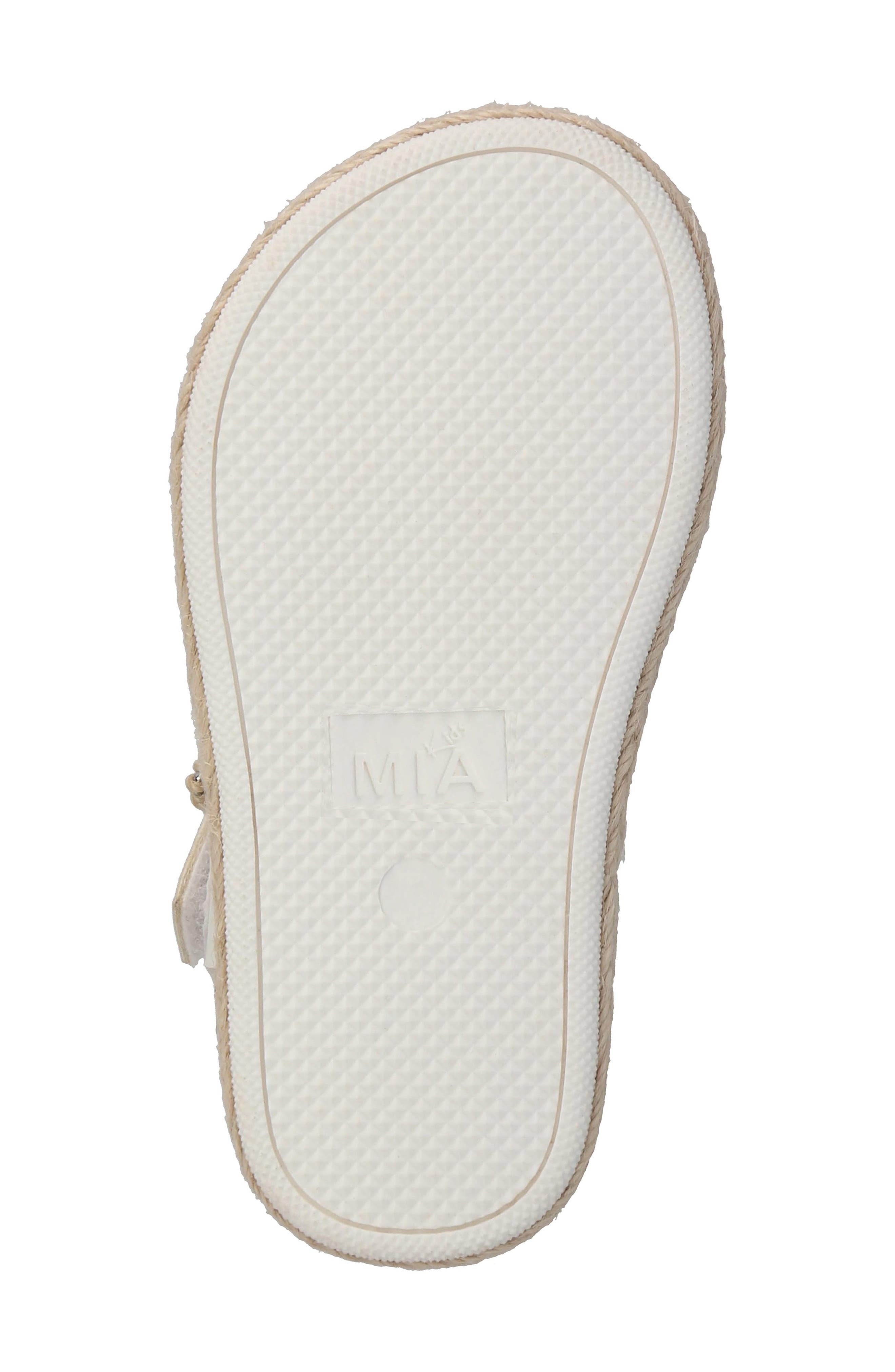 MIA Kids' Jenise Platform Sandal, Alternate, color, White