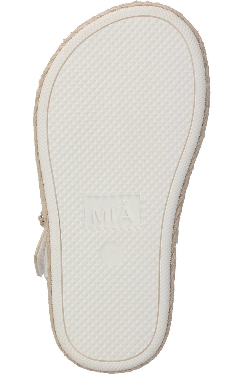 MIA Kids' Jenise Platform Sandal, Alternate, color, White
