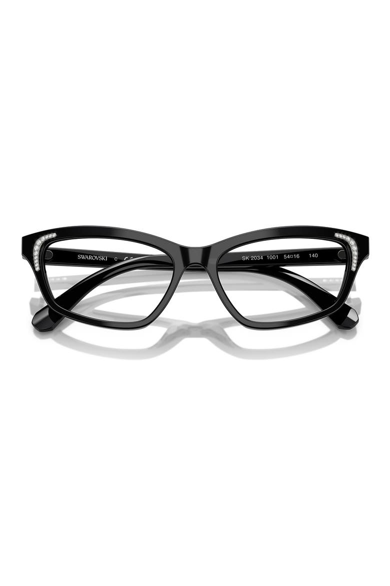 52mm Irregular Optical Glasses, Alternate, color, BLACK