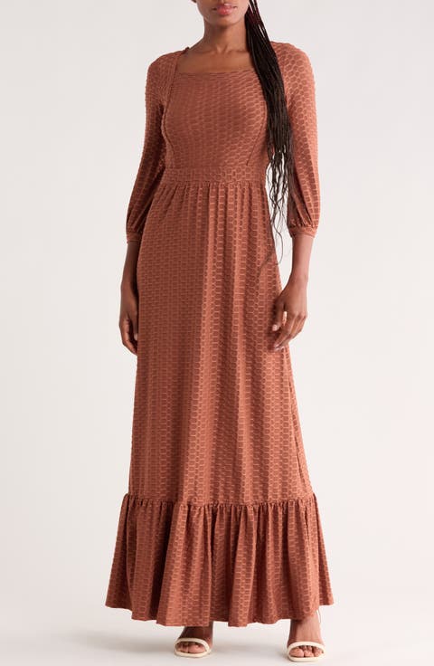 Long Sleeve Maxi Dress