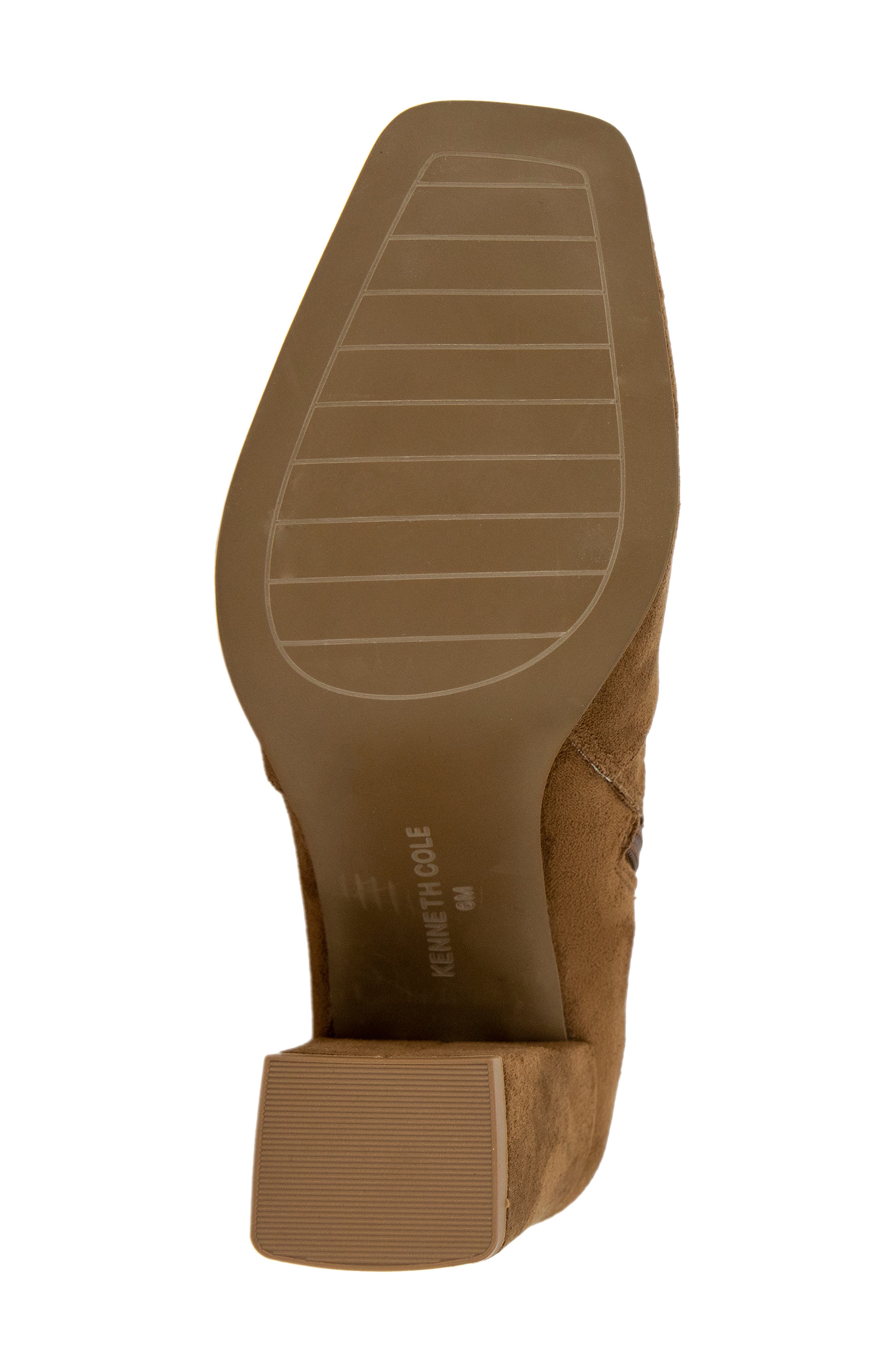 Kenneth Cole Jax Stretch Square Toe Boot, Alternate, color, Cognac