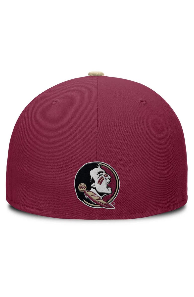 Nike Men's Nike Garnet/Gold Florida State Seminoles Two-Tone Primetime Performance Fitted Hat, Alternate, color, 