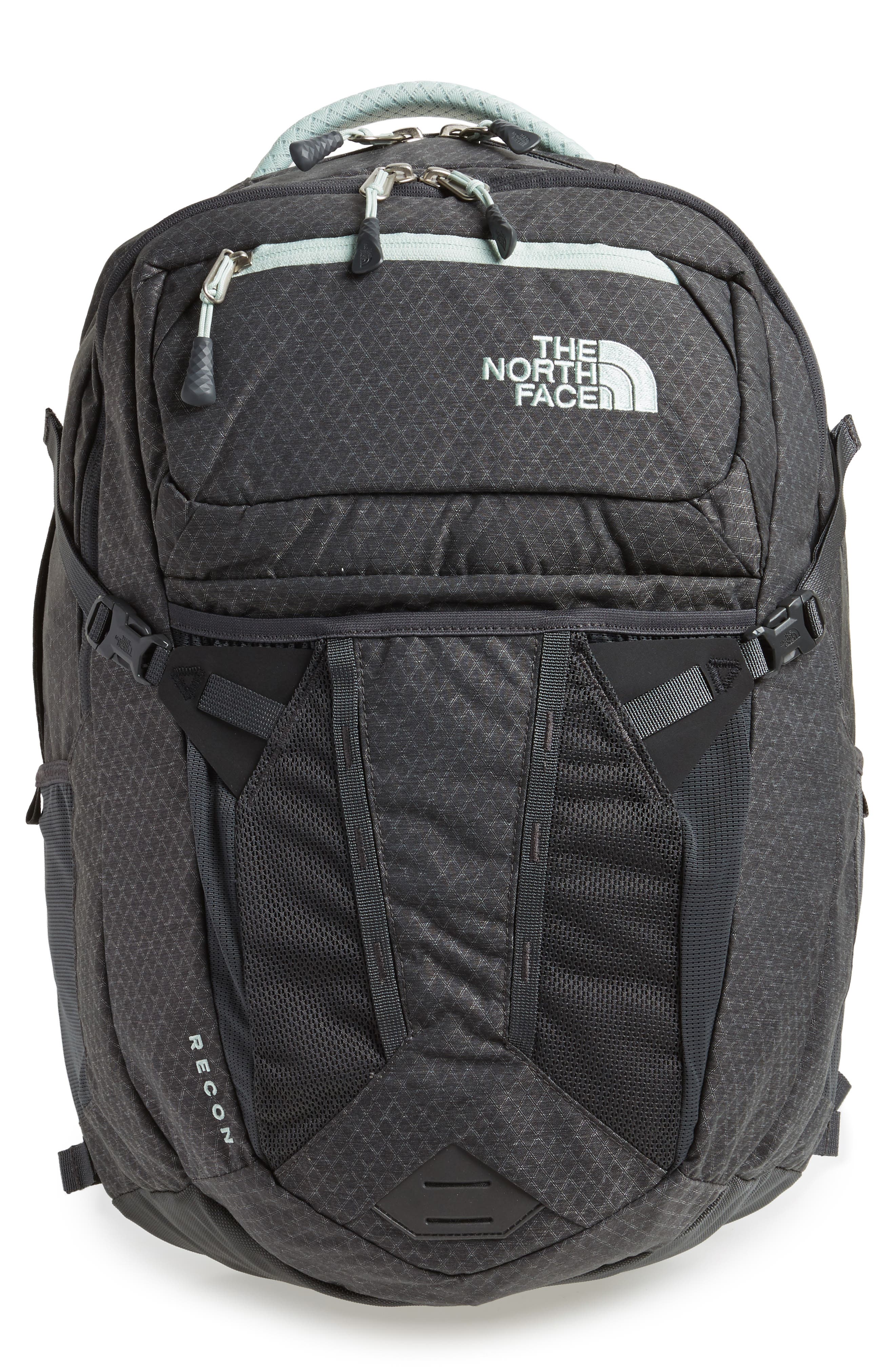'Recon' Backpack, Main, color, ASPHALT GREY/ SUBTLE GREEN