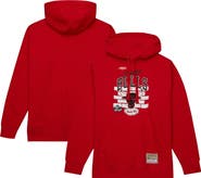 Mitchell & Ness Men's Mitchell & Ness x Tats Cru Red Chicago Bulls Hardwood Classics Brick Pullover Hoodie
