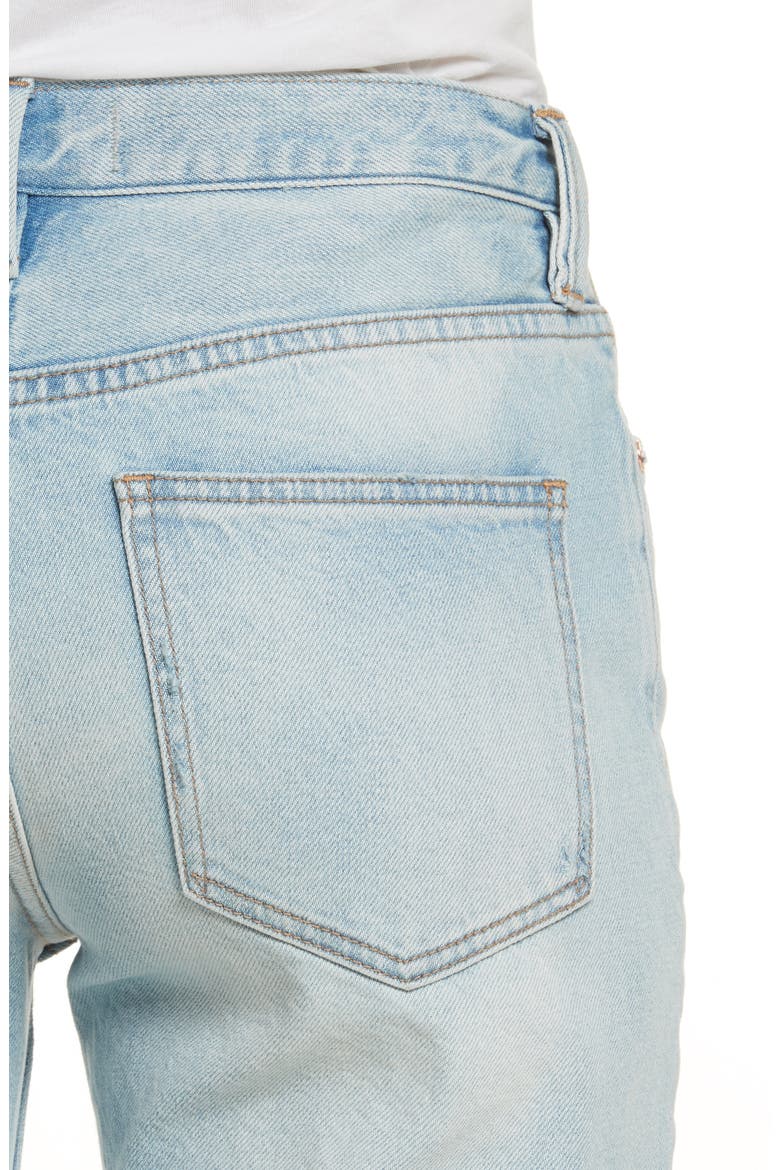Rolling on the River Straight Leg Jeans, Alternate, color, LIGHT DENIM